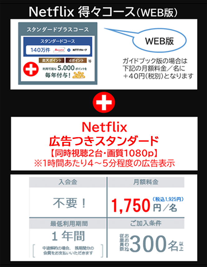 Netflix得々コース